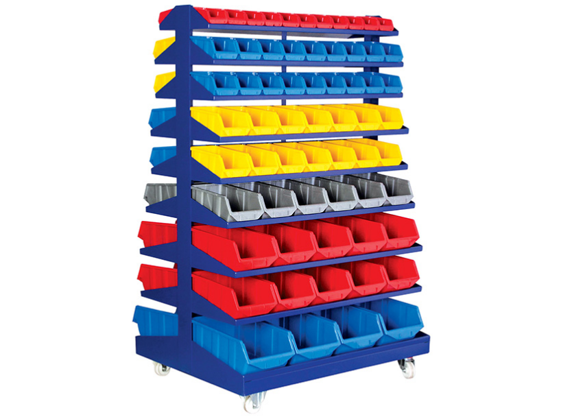 Metal & Ahşap Avadanlık Standı Stand2 Tablalı