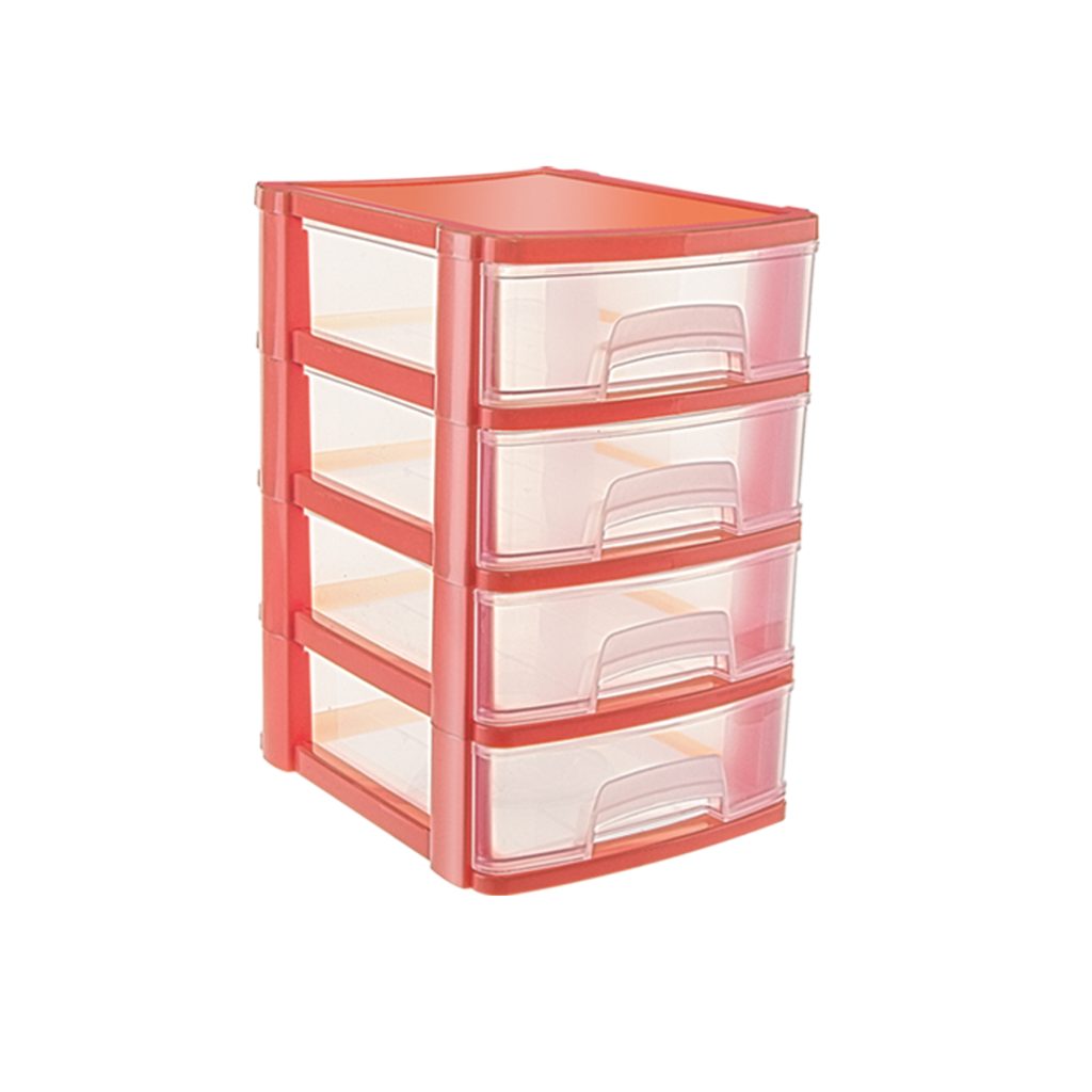 Mini Tonton Çekmece 4 Katlı-ASR 5032