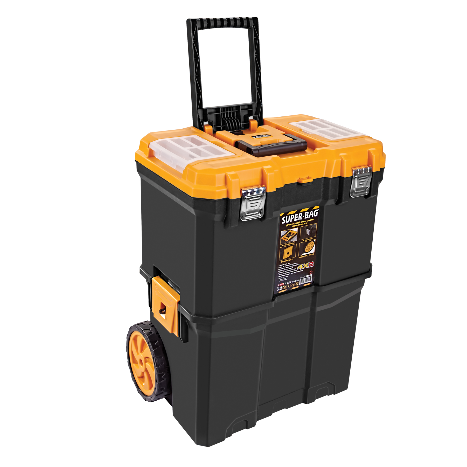Çift Katlı Tekerlekli Takım Çantası-ASR 5039